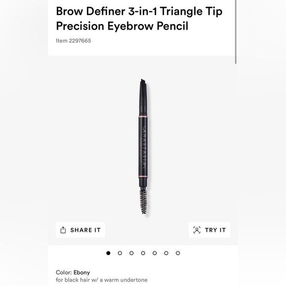 Anastasia Beverly Hills Brow Definer Ebony Color - Picture 1 of 3